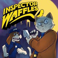 Inspector Waffles PAL Playstation 4 box art